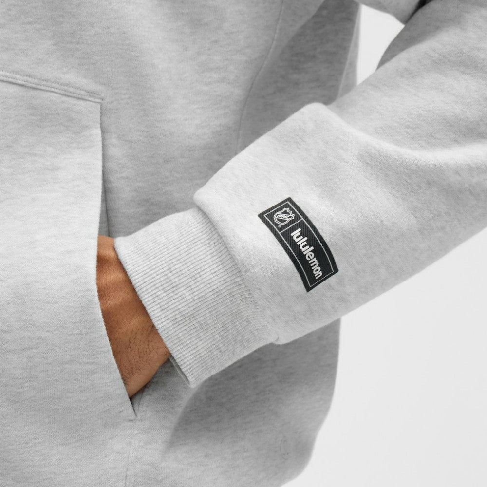 Minnesota Wild lululemon Steady State Full-Zip Hoodie - Heathered Core Ultra Light Grey Hoodies