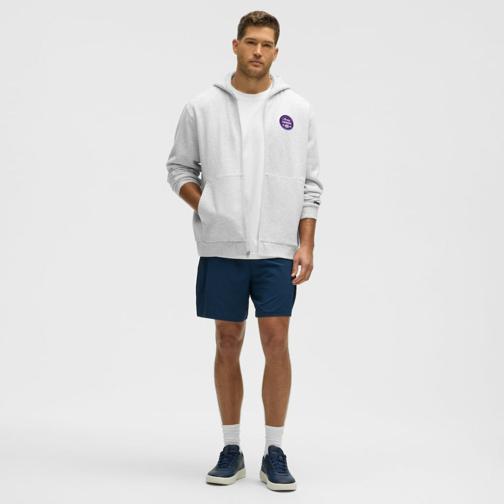 Montreal Canadiens lululemon Steady State Full-Zip Hoodie - Heathered Core Ultra Light Grey Hoodies