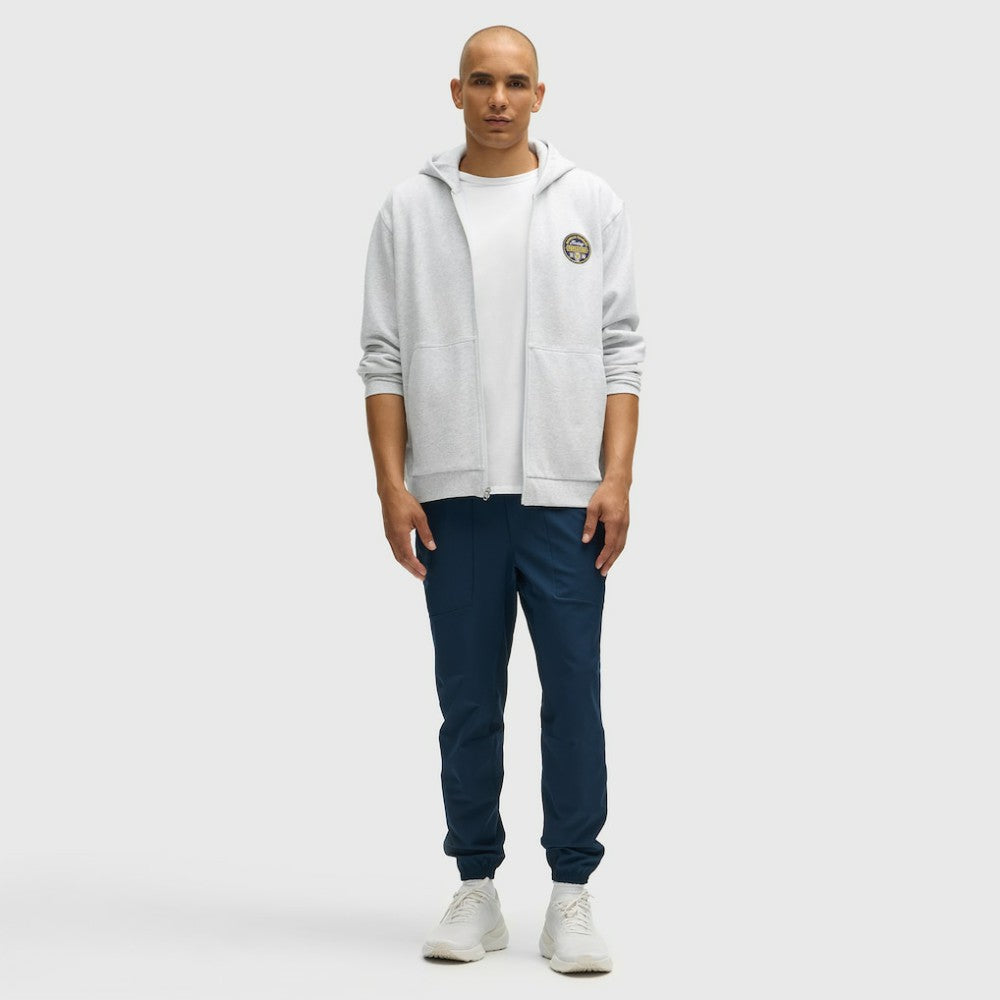 Nashville Predators lululemon Steady State Full-Zip Hoodie - Heathered Core Ultra Light Grey Hoodies