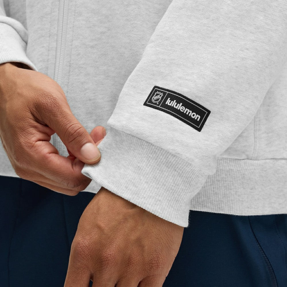 Nashville Predators lululemon Steady State Full-Zip Hoodie - Heathered Core Ultra Light Grey Hoodies