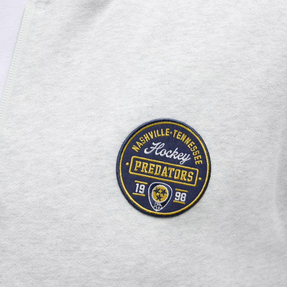 Nashville Predators lululemon Steady State Full-Zip Hoodie - Heathered Core Ultra Light Grey Hoodies