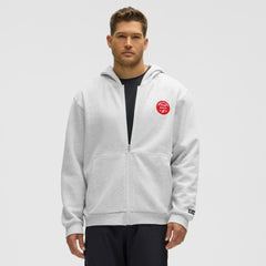 New Jersey Devils lululemon Steady State Full-Zip Hoodie - Heathered Core Ultra Light Grey Jerseys