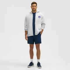 New York Rangers lululemon Steady State Full-Zip Hoodie - Heathered Core Ultra Light Grey Hoodies