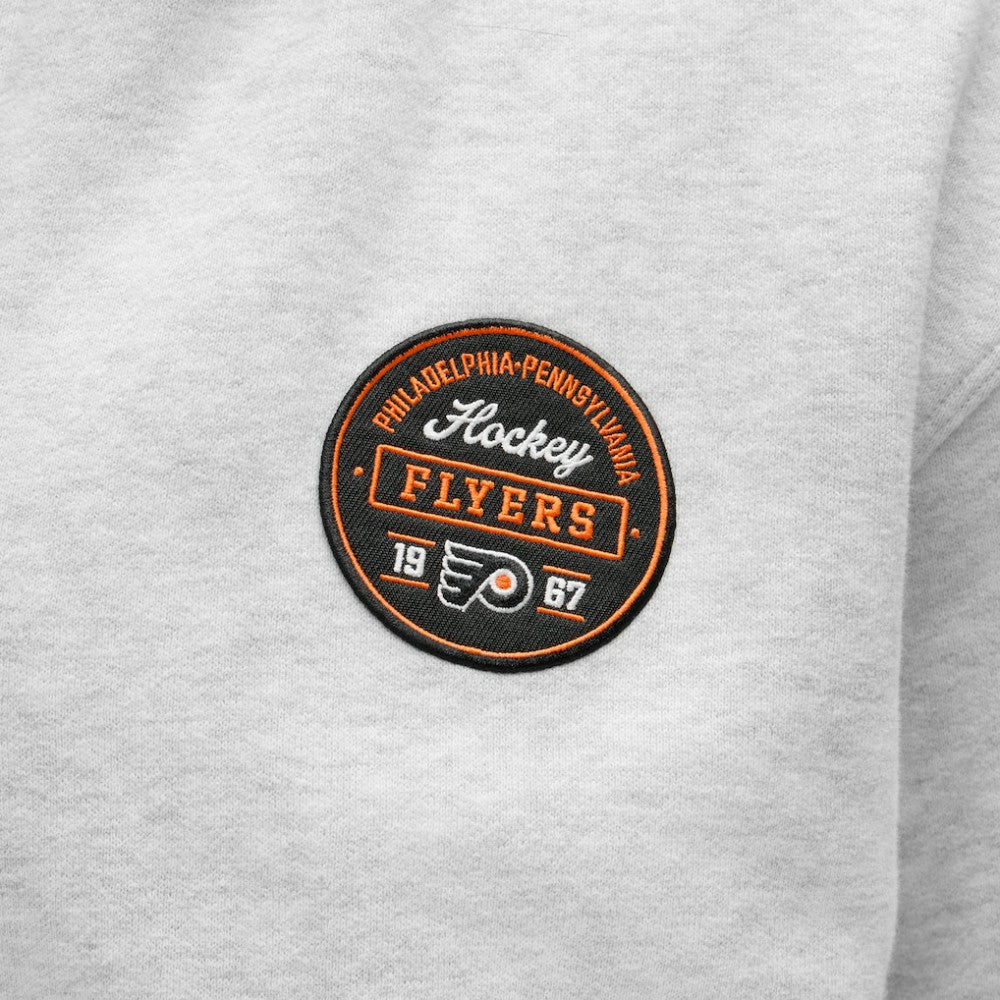Philadelphia Flyers lululemon Steady State Full-Zip Hoodie - Heathered Core Ultra Light Grey Hoodies