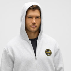 Pittsburgh Penguins lululemon Steady State Full-Zip Hoodie - Heathered Core Ultra Light Grey Hoodies