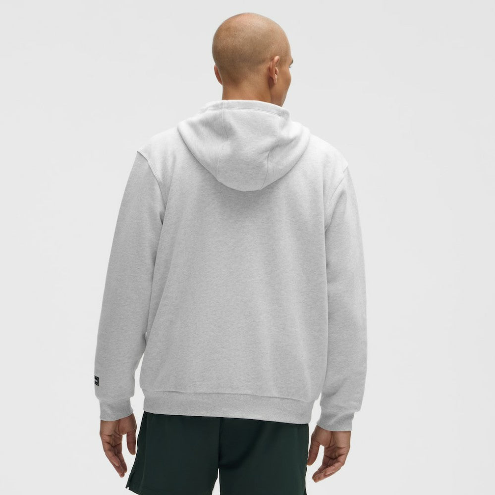 San Jose Sharks lululemon Steady State Full-Zip Hoodie - Heathered Core Ultra Light Grey Hoodies