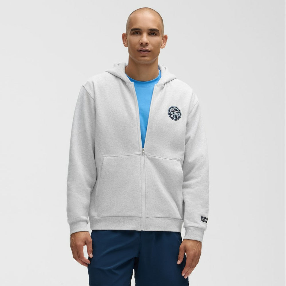 Seattle Kraken lululemon Steady State Full-Zip Hoodie - Heathered Core Ultra Light Grey Hoodies