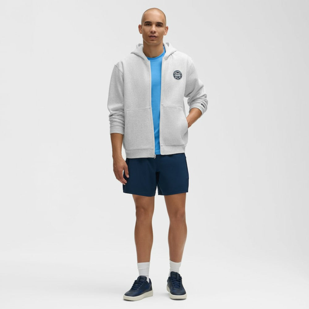 Seattle Kraken lululemon Steady State Full-Zip Hoodie - Heathered Core Ultra Light Grey Hoodies