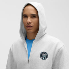 Seattle Kraken lululemon Steady State Full-Zip Hoodie - Heathered Core Ultra Light Grey Hoodies