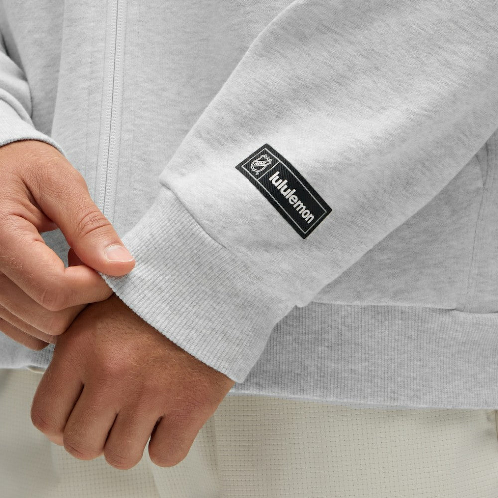 St. Louis Blues lululemon Steady State Full-Zip Hoodie - Heathered Core Ultra Light Grey Hoodies