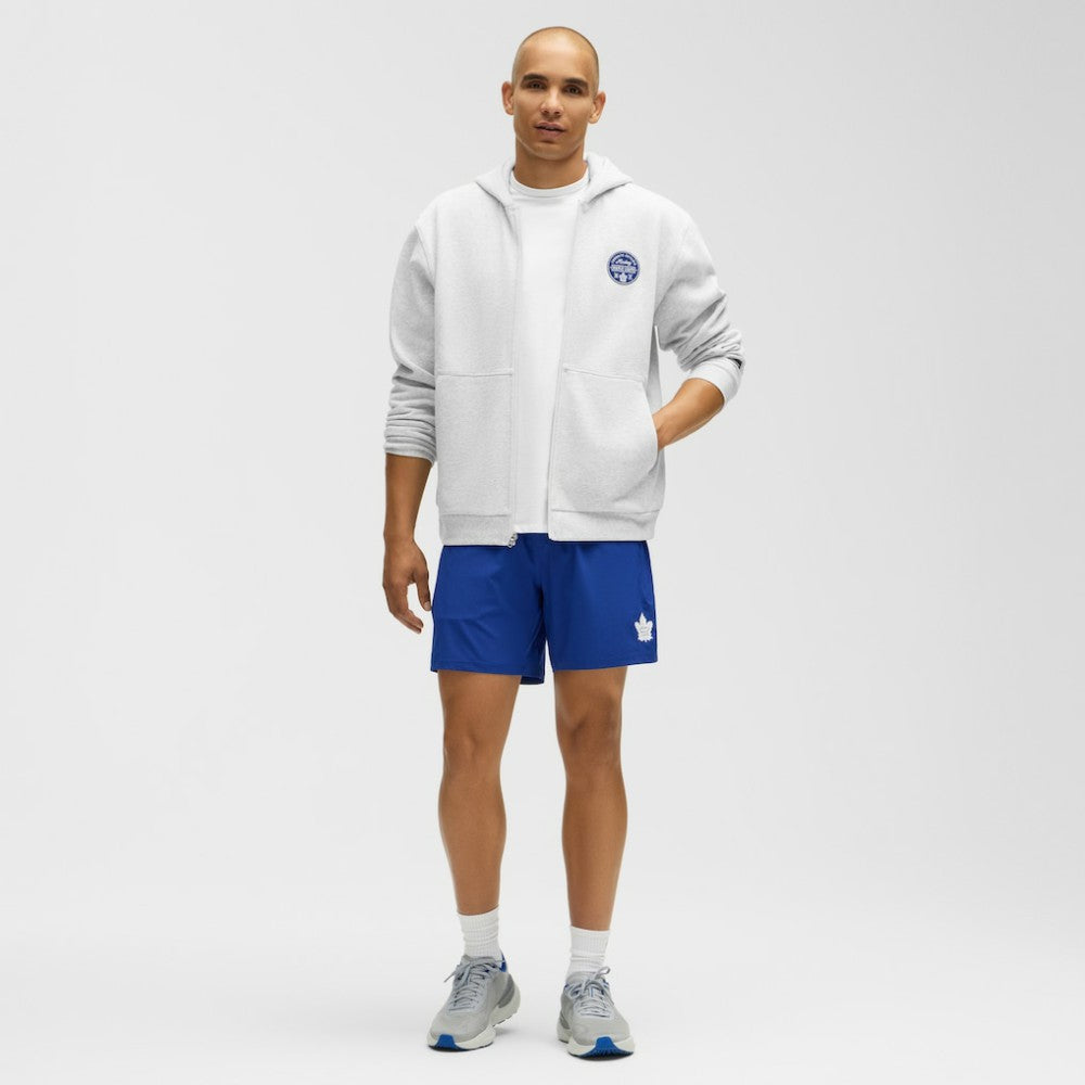 Toronto Maple Leafs lululemon Steady State Full-Zip Hoodie - Heathered Core Ultra Light Grey Hoodies