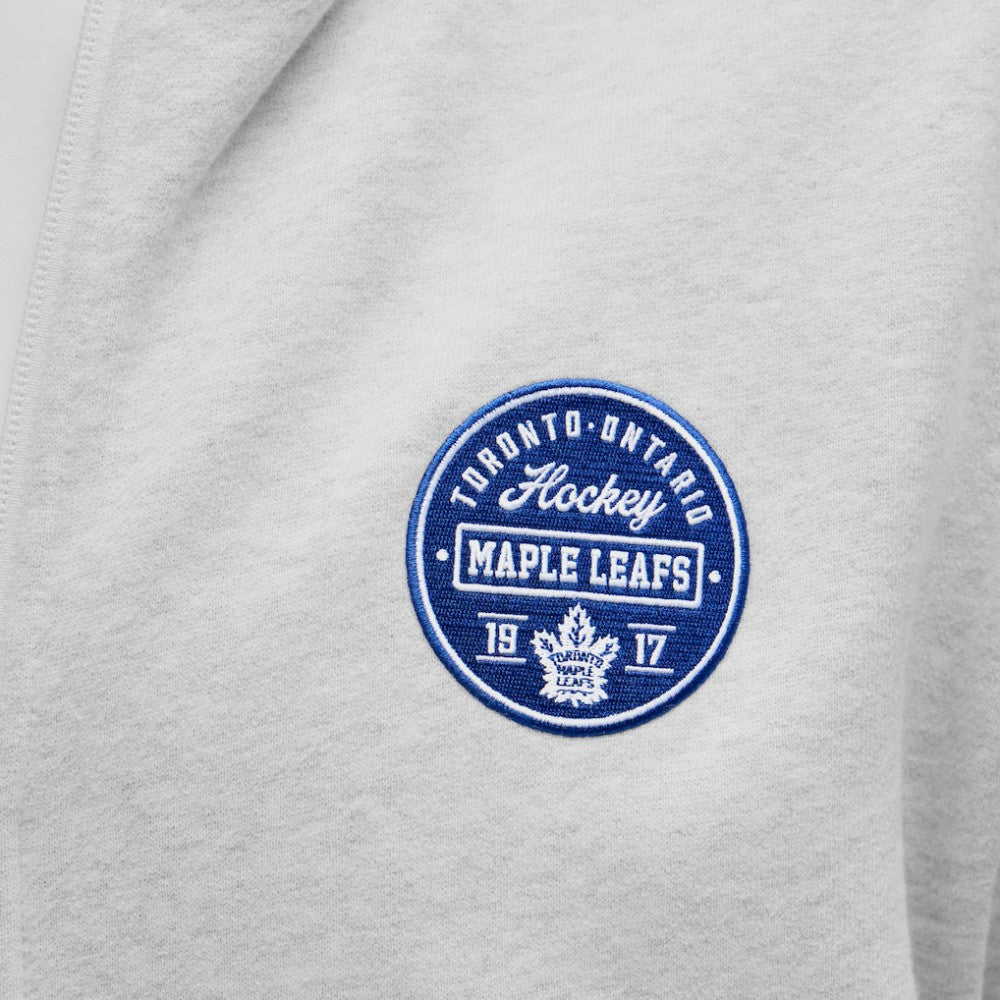 Toronto Maple Leafs lululemon Steady State Full-Zip Hoodie - Heathered Core Ultra Light Grey Hoodies