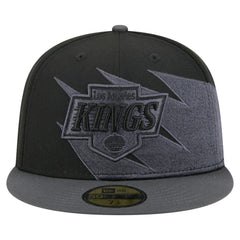 Los Angeles Kings New Era Spikes 59FIFTY Fitted Hat - Black Hats