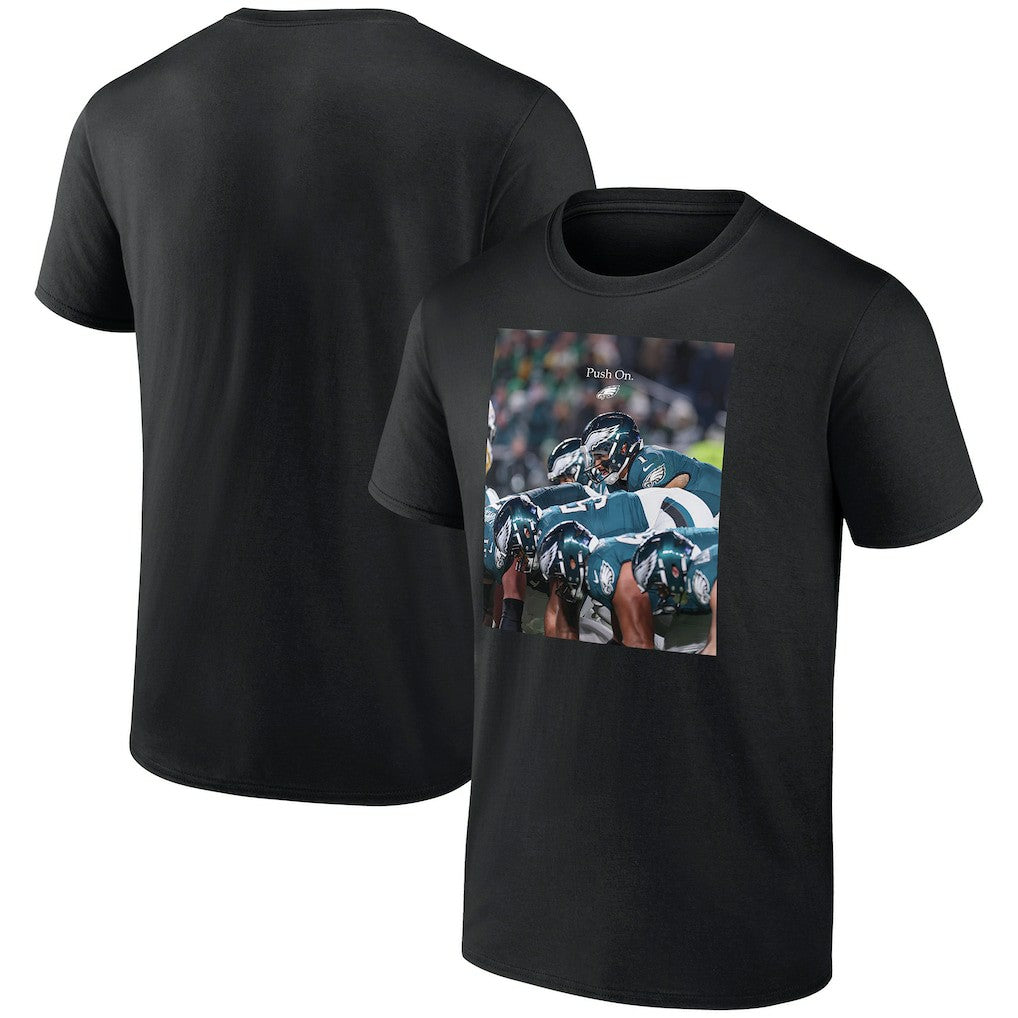 Philadelphia Eagles Push On T-Shirt - Black online