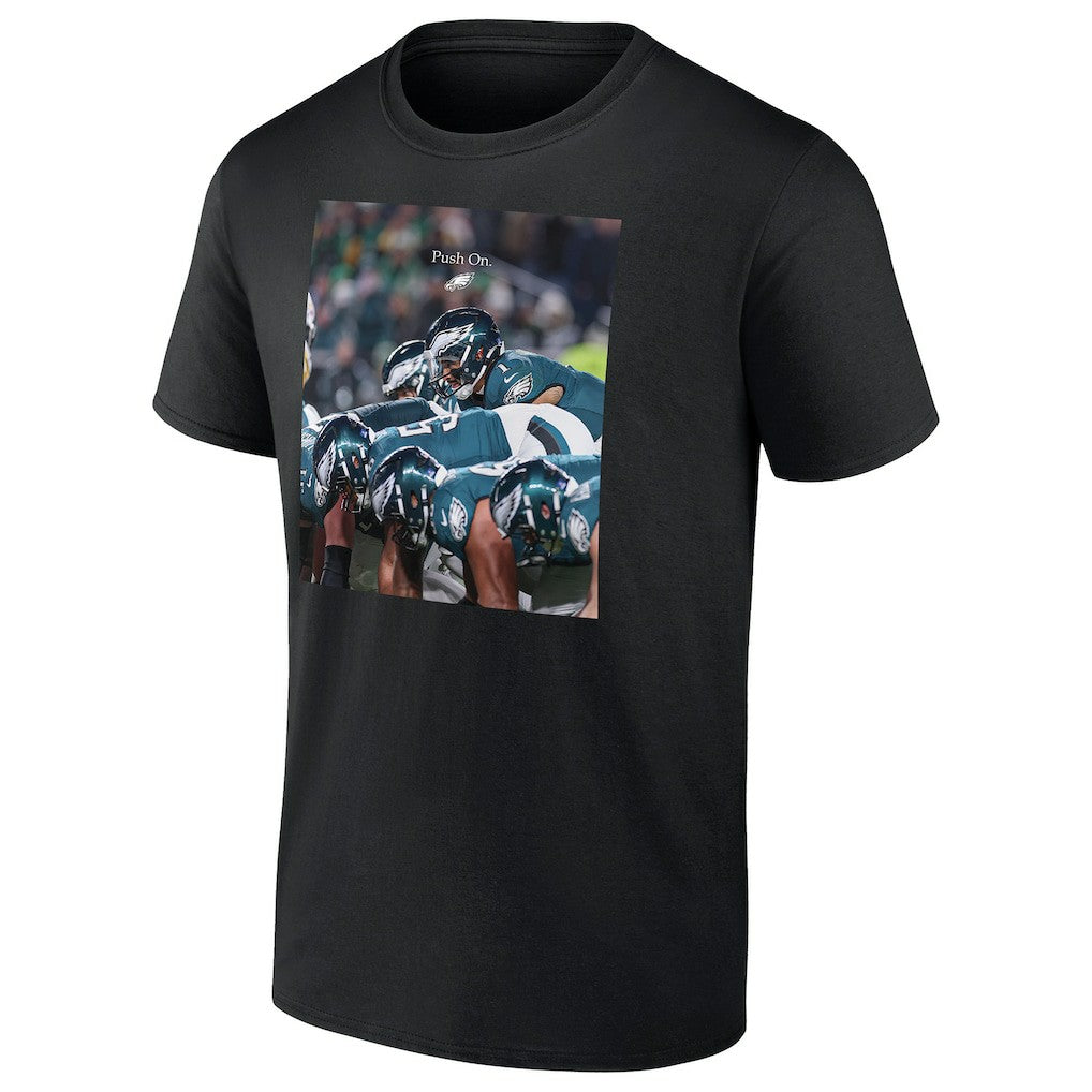 Philadelphia Eagles Push On T-Shirt - Black online