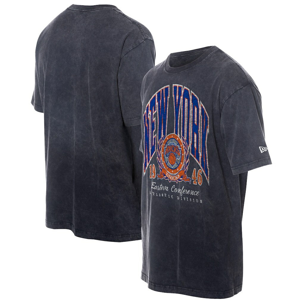 New York Knicks Sport Classics Mineral Washed T-Shirt - Black sale