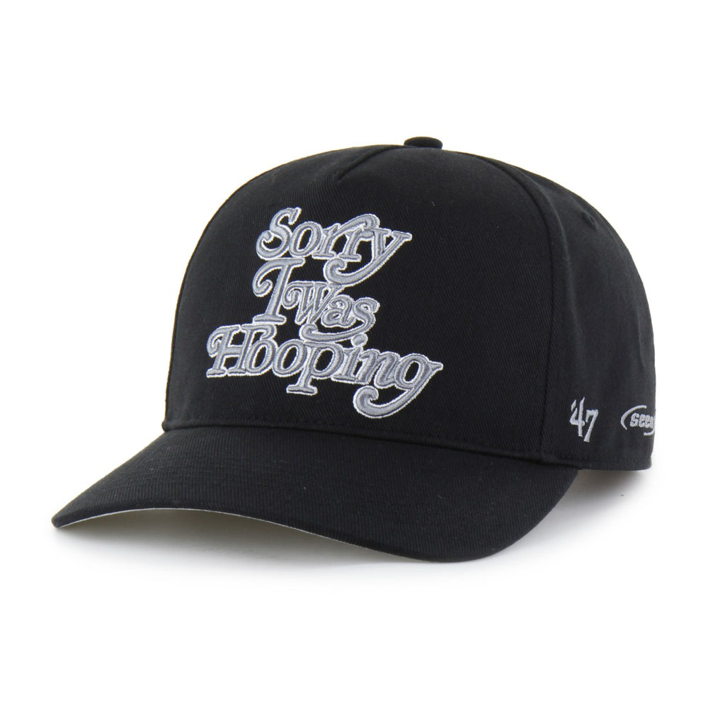 San Antonio Spurs Brand Seen by '47 Sorry I Was Hooping Hitch Adjustable Hat - Black online