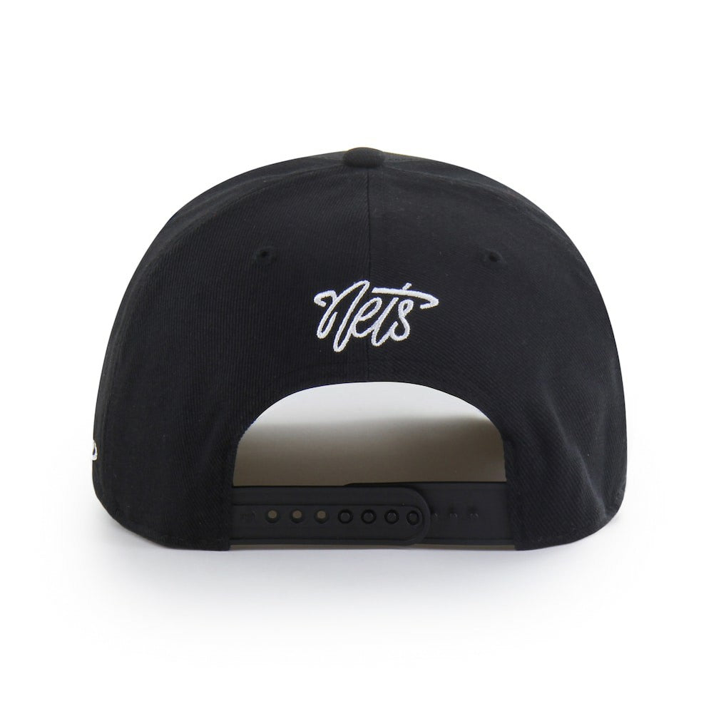 Brooklyn Nets Brand Seen by '47 Sorry I Was Hooping Hitch Adjustable Hat - Black on sale