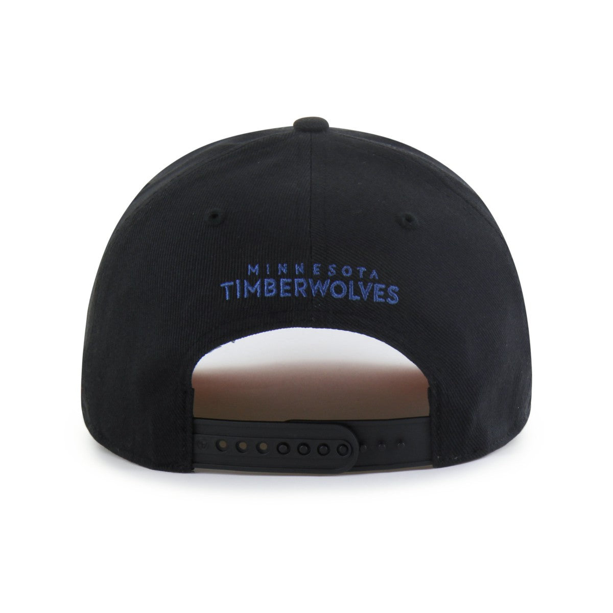 Minnesota Timberwolves Brand Seen by '47 Sorry I Was Hooping Hitch Adjustable Hat - Black on sale