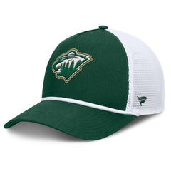 Minnesota Wild Fanatics Bermuda A-Frame Adjustable Hat - Green/White Hats