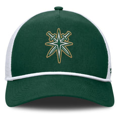 Vegas Golden Knights Fanatics Bermuda A-Frame Adjustable Hat - Green/White Hats