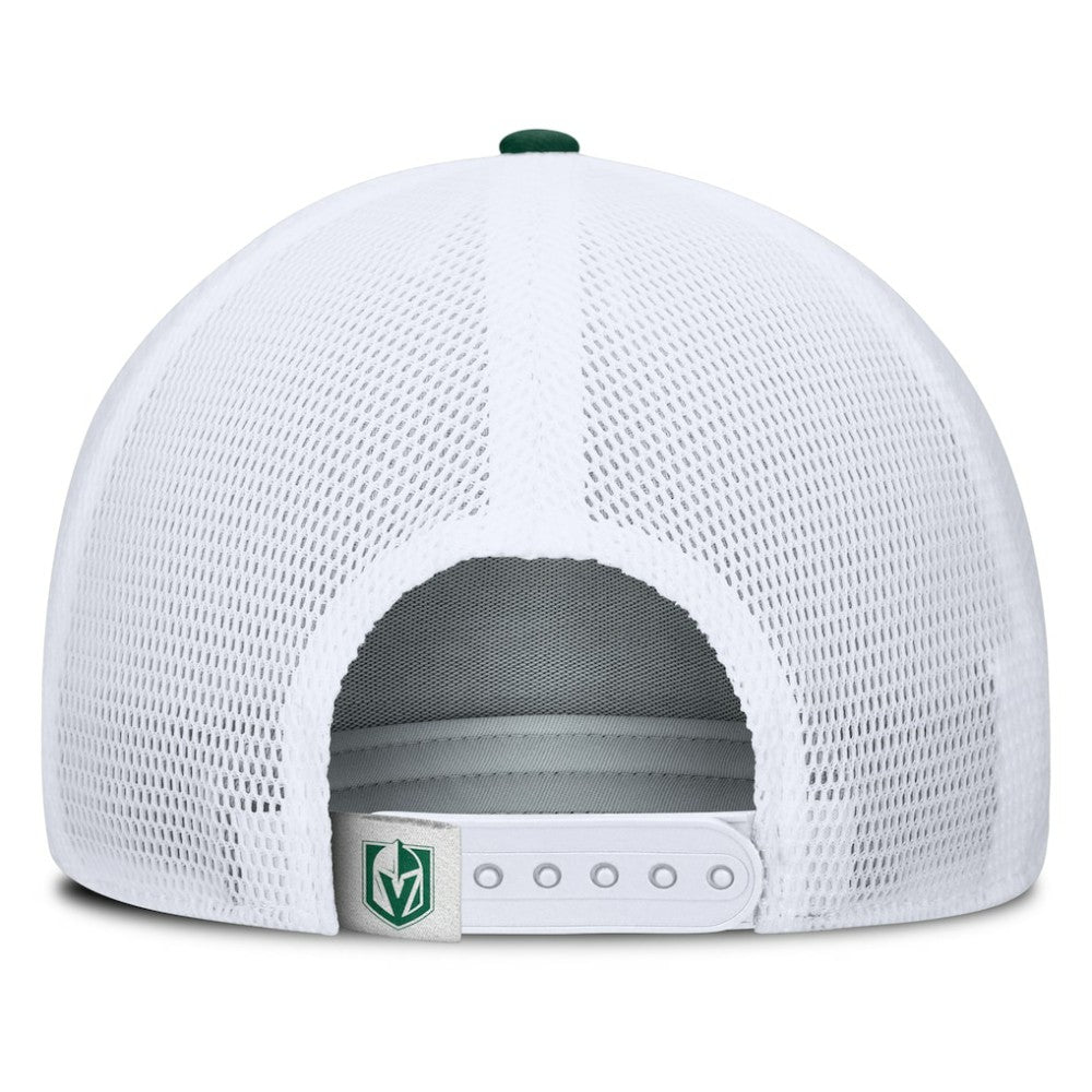 Vegas Golden Knights Fanatics Bermuda A-Frame Adjustable Hat - Green/White Hats