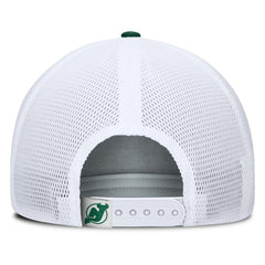 New Jersey Devils Fanatics Bermuda A-Frame Adjustable Hat - Green/White Jerseys