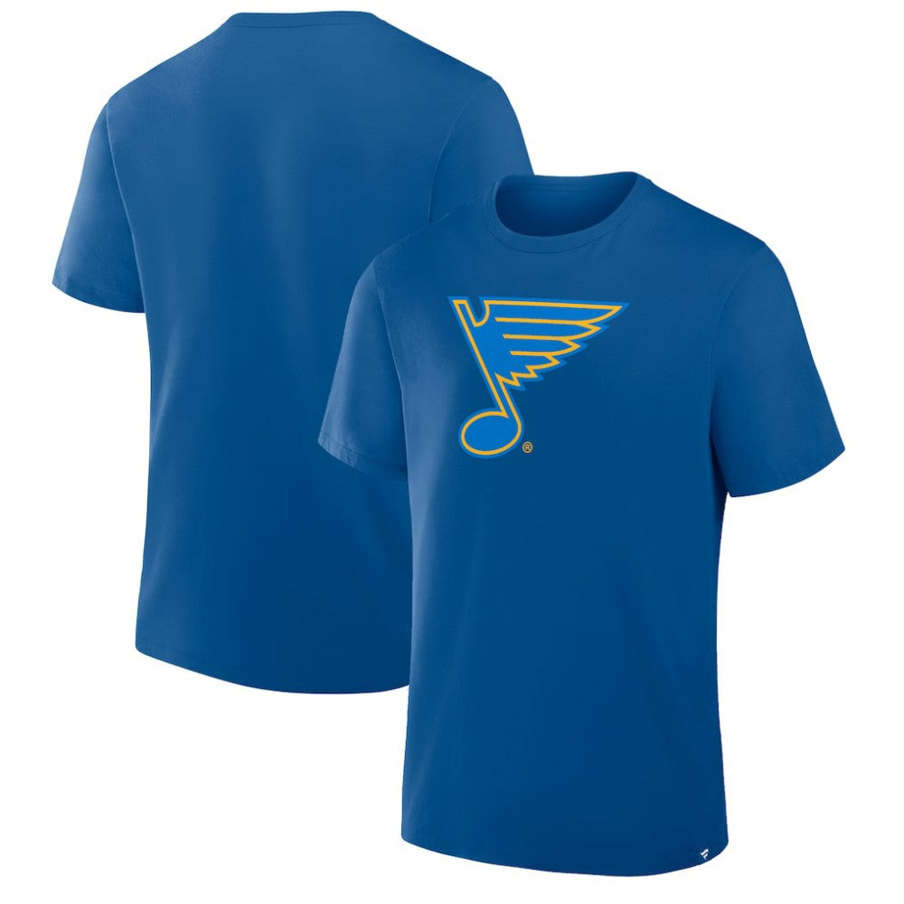 St. Louis Blues Fanatics Primary Logo Legacy T-Shirt - Blue T-shirts