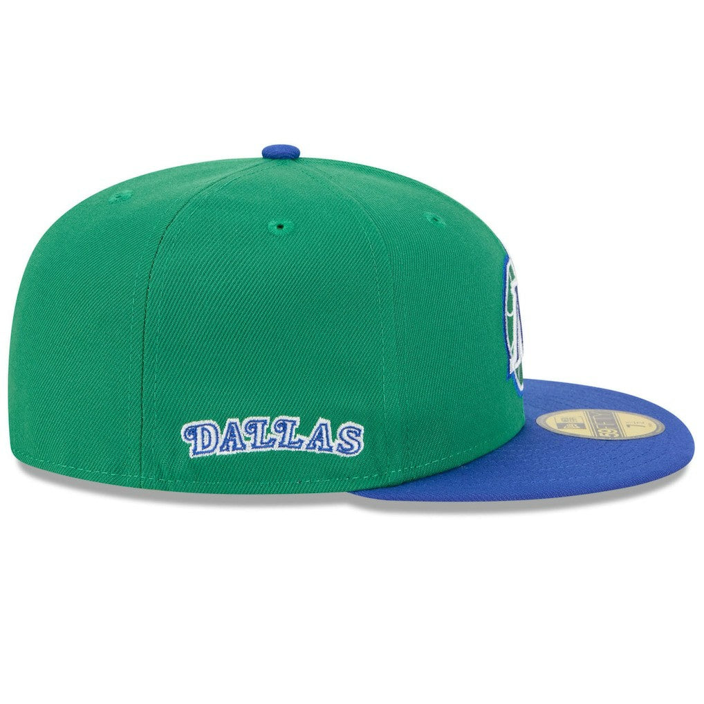 Dallas Mavericks 2025/26 Classic Edition Jersey Hook 59FIFTY Fitted Hat sale - Green/Blue shop