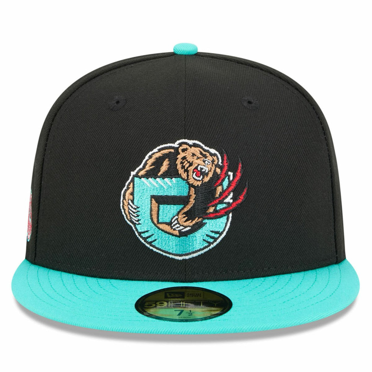 Memphis Grizzlies 2025/26 Classic Edition Jersey Hook 59FIFTY Fitted Hat - Black/Turquoise for sale