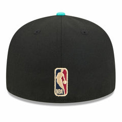 Memphis Grizzlies 2025/26 Classic Edition Jersey Hook 59FIFTY Fitted Hat - Black/Turquoise for sale