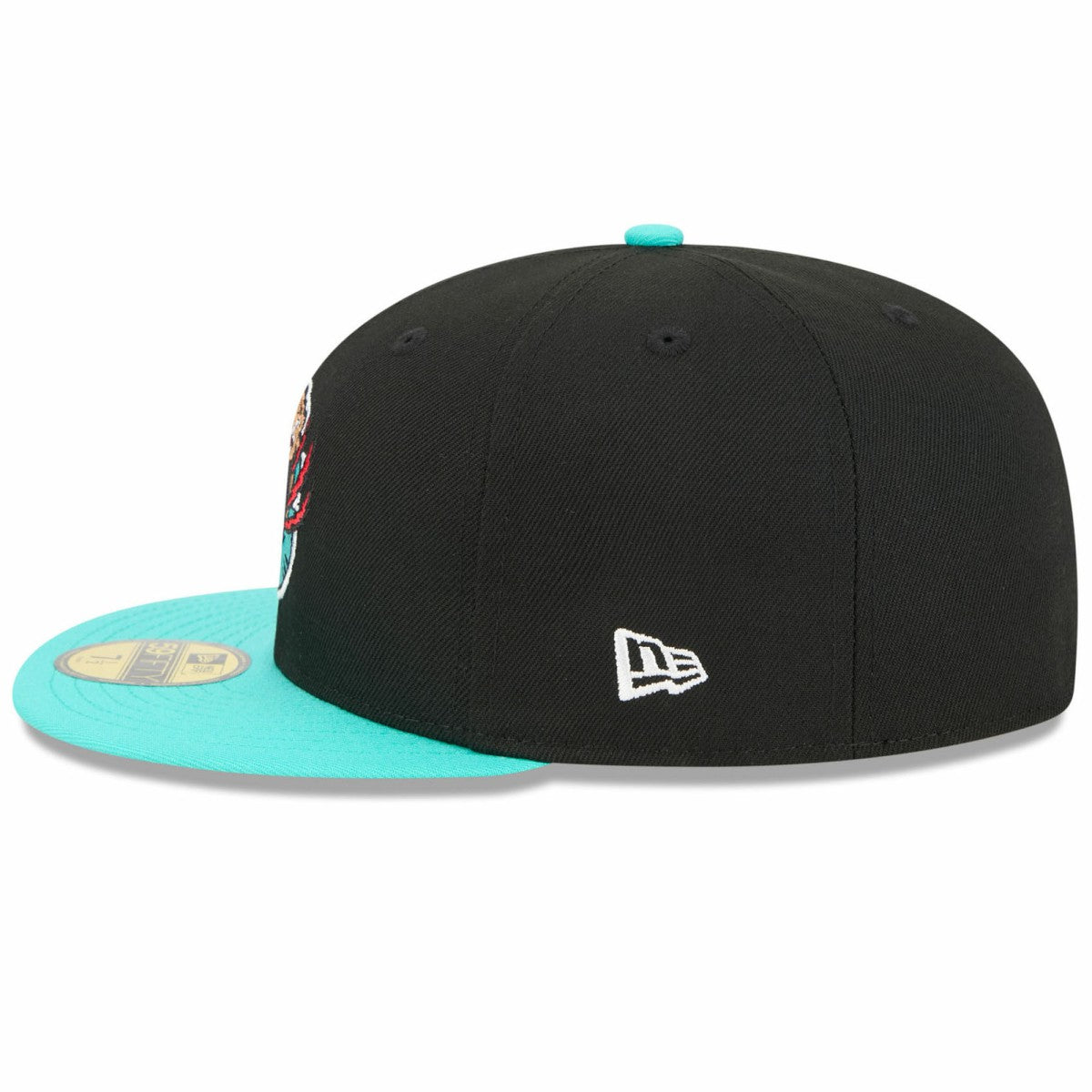 Memphis Grizzlies 2025/26 Classic Edition Jersey Hook 59FIFTY Fitted Hat - Black/Turquoise for sale