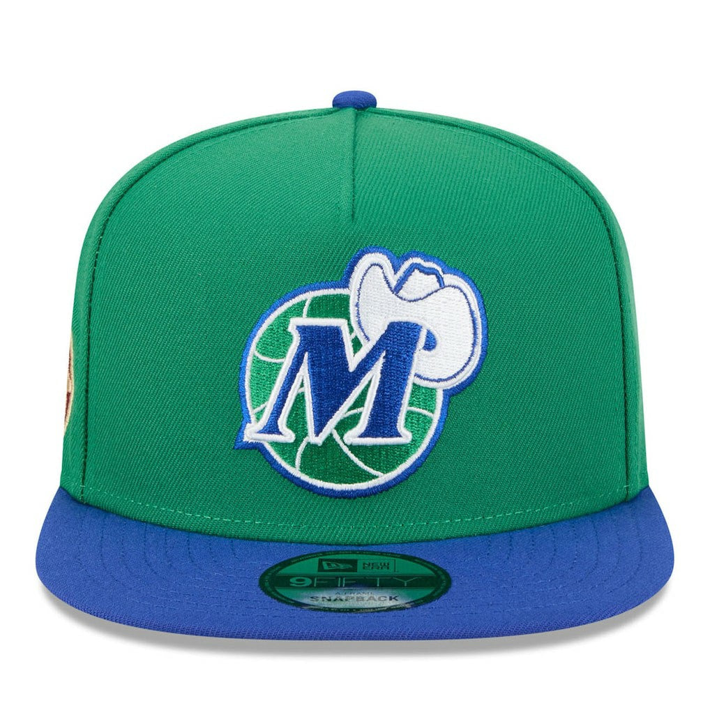 Dallas Mavericks 2025/26 Classic Edition Jersey Hook A-Frame 9FIFTY Snapback Hat sale - Green/Blue for sale