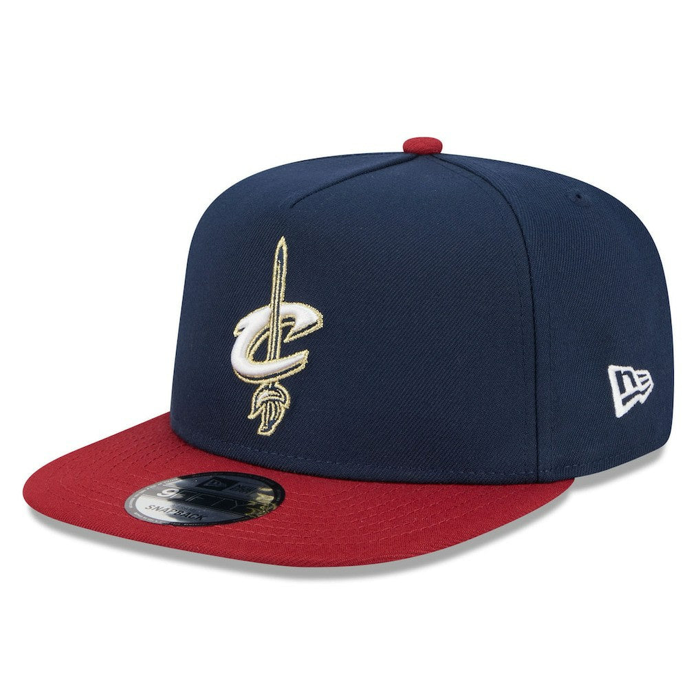 Cleveland Cavaliers 2025/26 Classic Edition Jersey Hook A-Frame 9FIFTY Snapback Hat sale - Navy/Wine discount