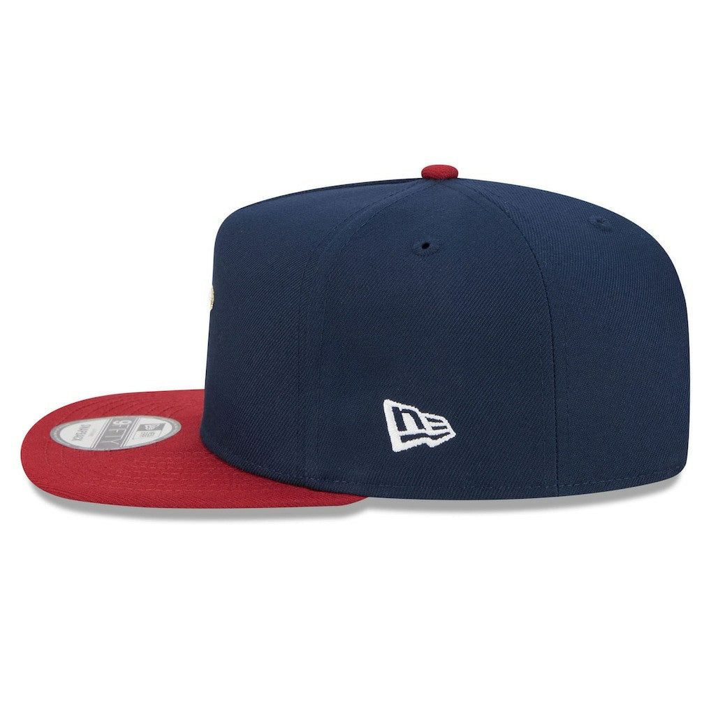 Cleveland Cavaliers 2025/26 Classic Edition Jersey Hook A-Frame 9FIFTY Snapback Hat sale - Navy/Wine discount