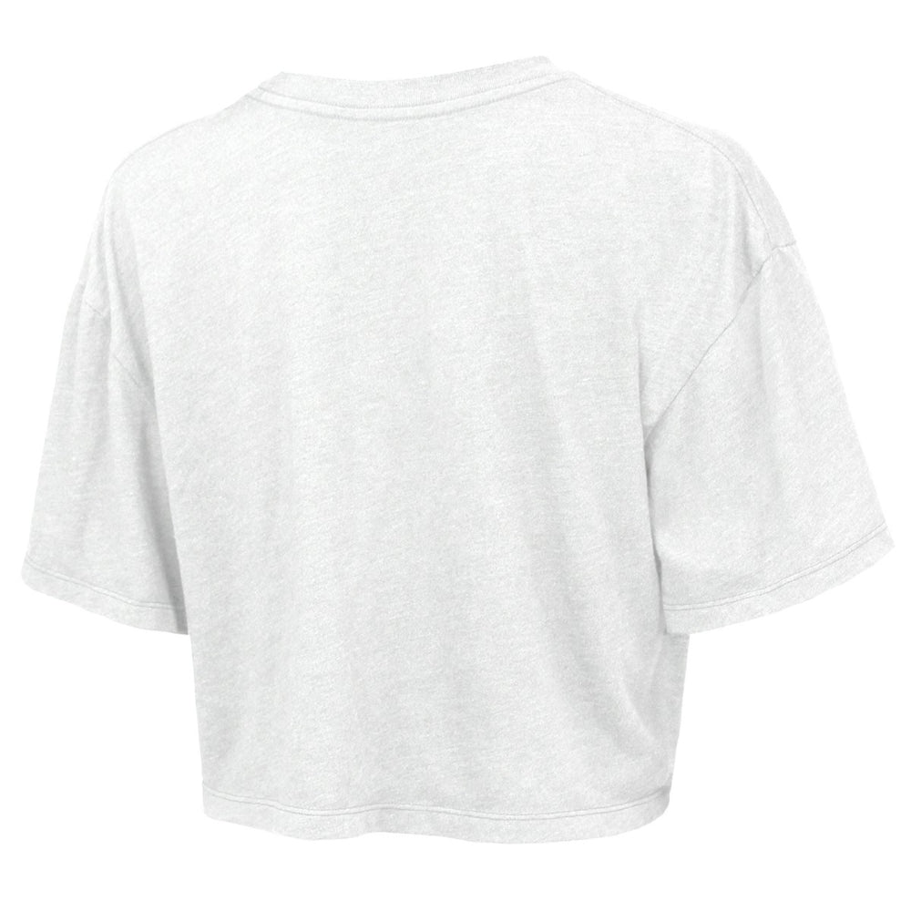New York Knicks Majestic Threads Women's Boxy Crop Top - White sale