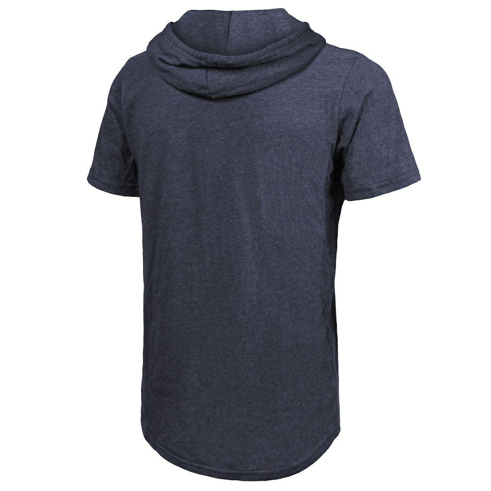Indiana Pacers Majestic Threads Tri-Blend Hoodie T-Shirt - Navy cheap