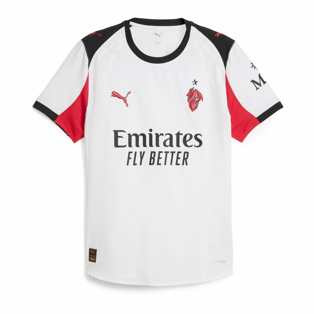 AC Milan 2025/26 Away Jersey - White cheap