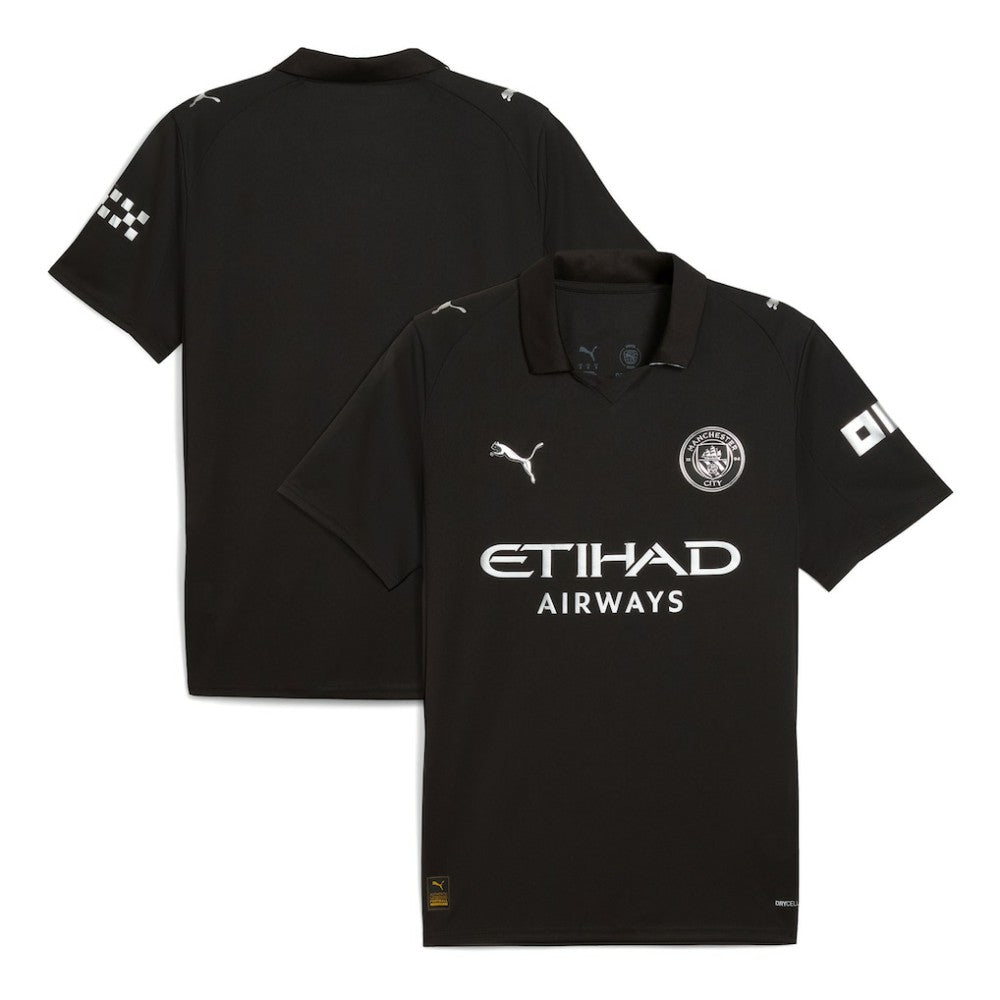 Manchester City 2025/26 Away Replica Jersey - Black cheap