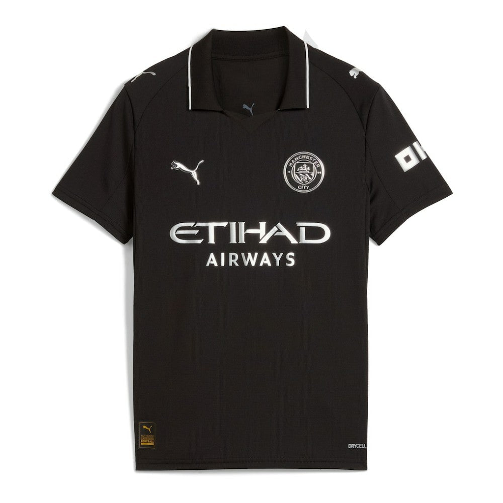 Manchester City Youth 2025/26 Away Replica Jersey - Black for sale