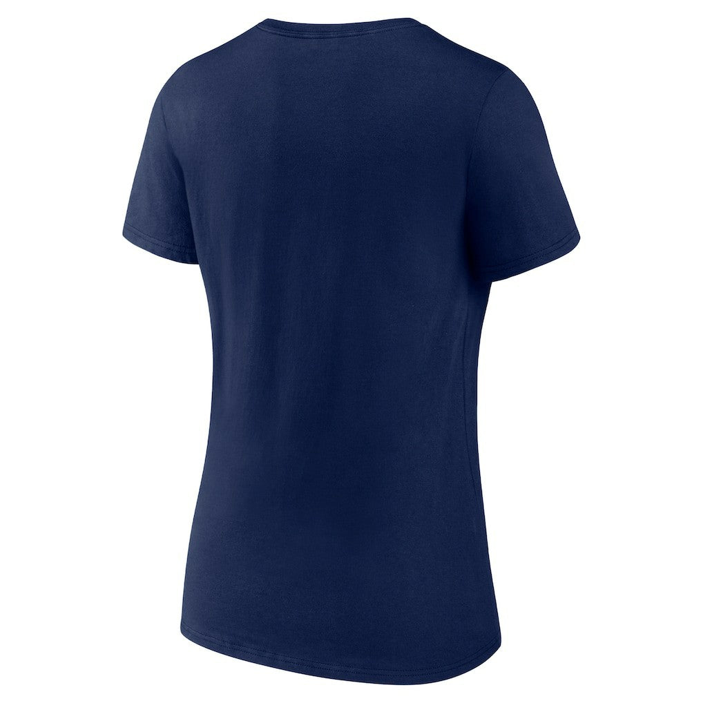 Indiana Pacers Women's '90s Graphic V-Neck T-Shirt - Navy on sale
