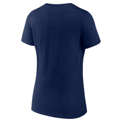 Indiana Pacers Women's '90s Graphic V-Neck T-Shirt - Navy on sale