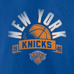 New York Knicks Women's '90s Graphic V-Neck T-Shirt - Blue online