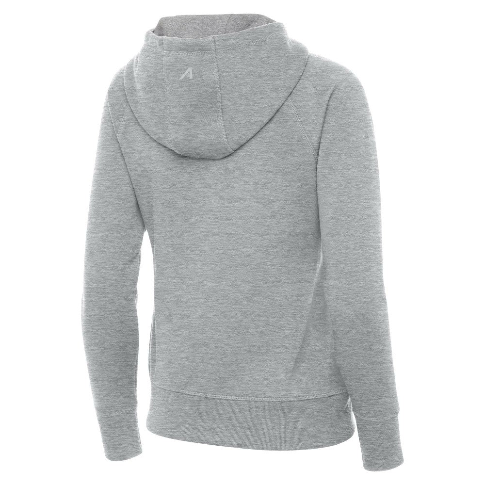Mexico National Team Antigua Women's Takeover Full-Zip Hoodie - Heather Gray for sale