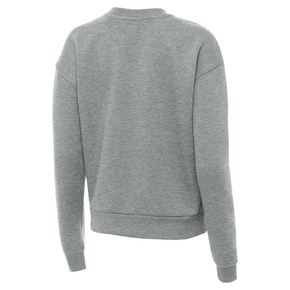 Mexico National Team Antigua Women's Takeover Pullover Sweatshirt - Heather Gray shop
