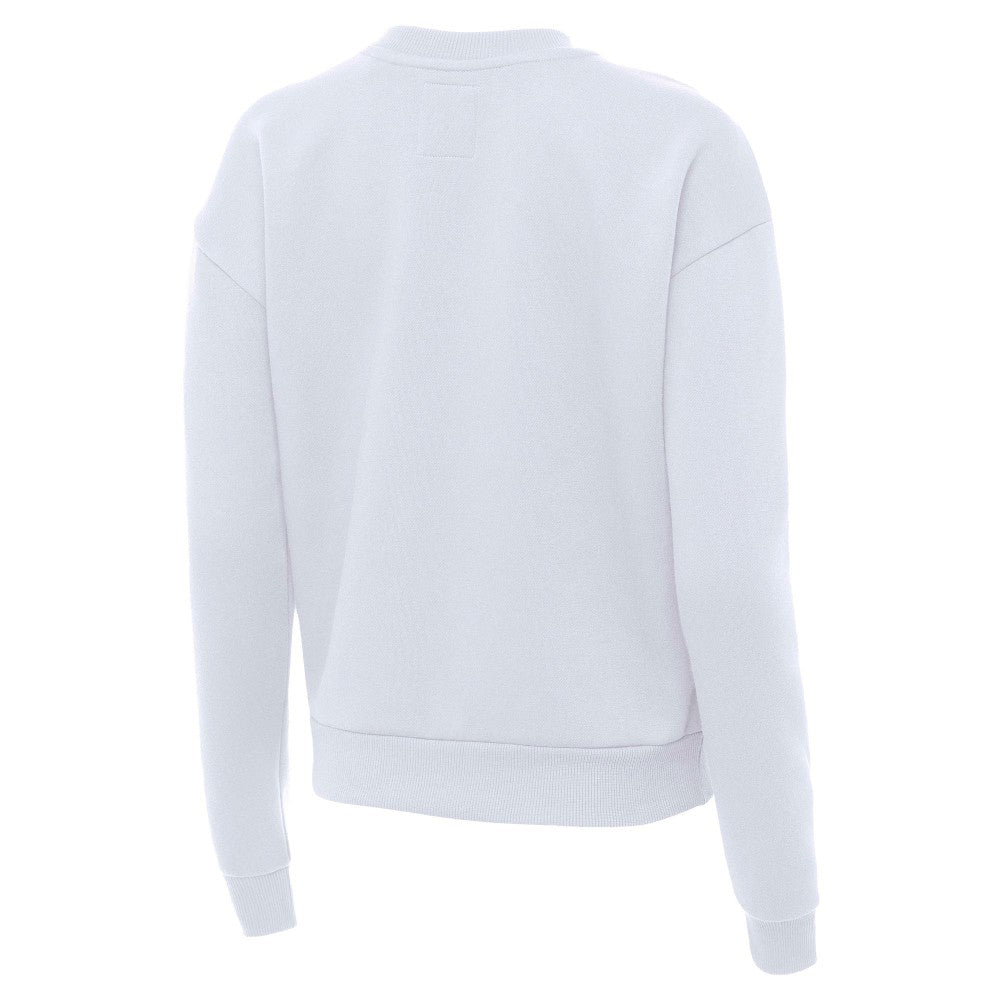 Mexico National Team Antigua Women's Takeover Pullover Sweatshirt - White sale