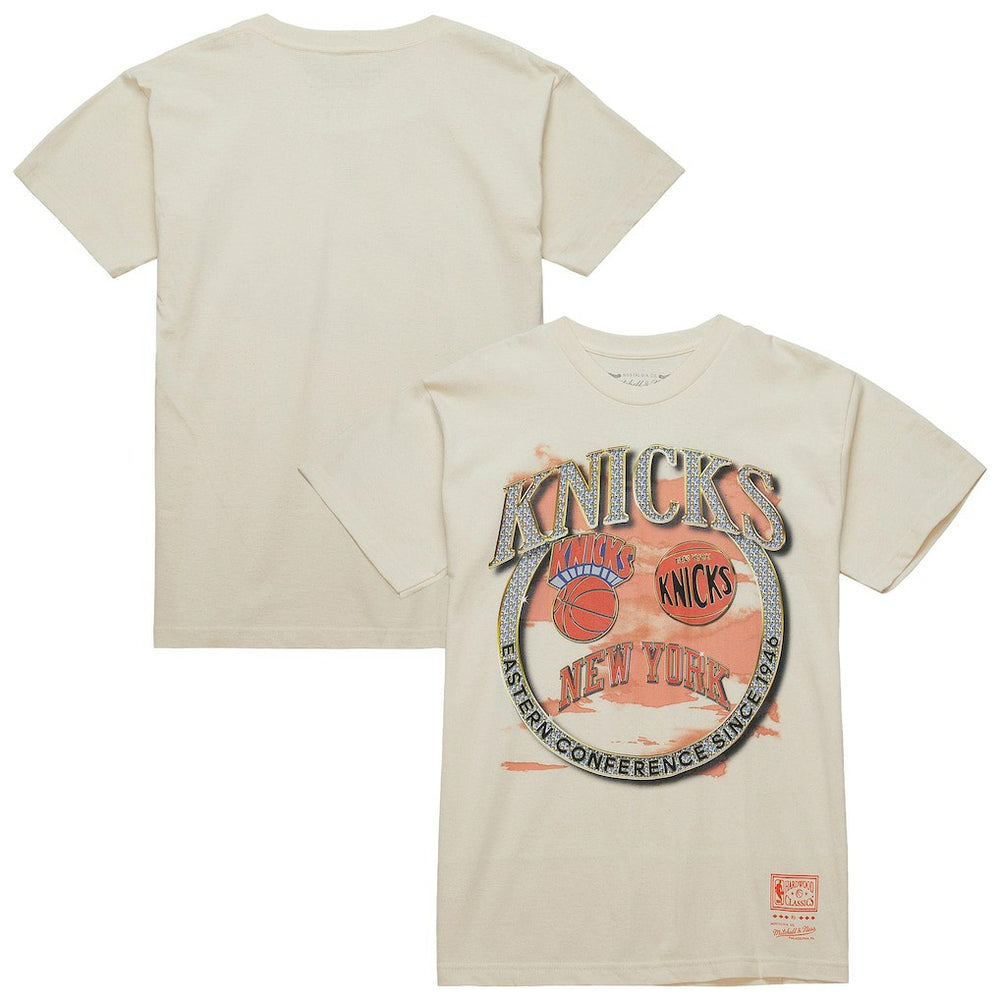 New York Knicks Big & Tall Hardwood Classics Crown Jewels T-Shirt - White cheap