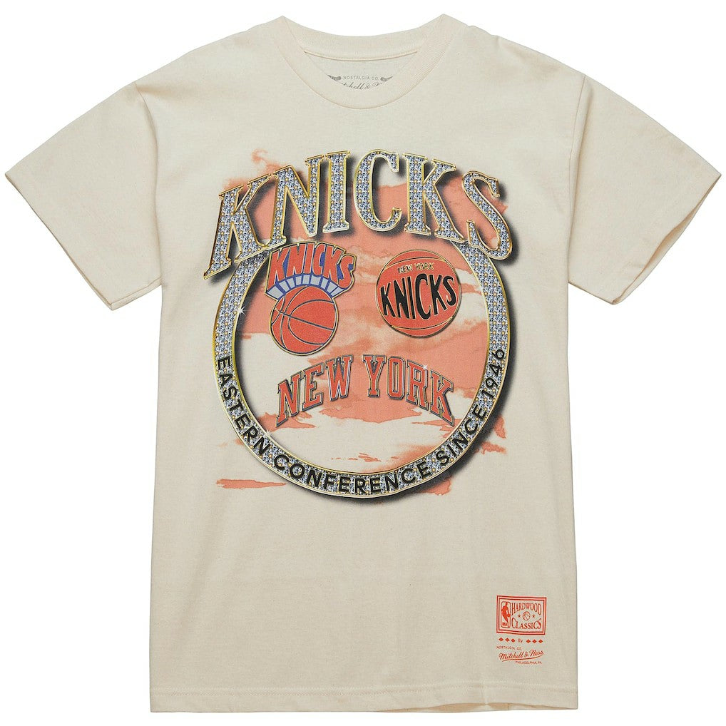 New York Knicks Big & Tall Hardwood Classics Crown Jewels T-Shirt - White cheap