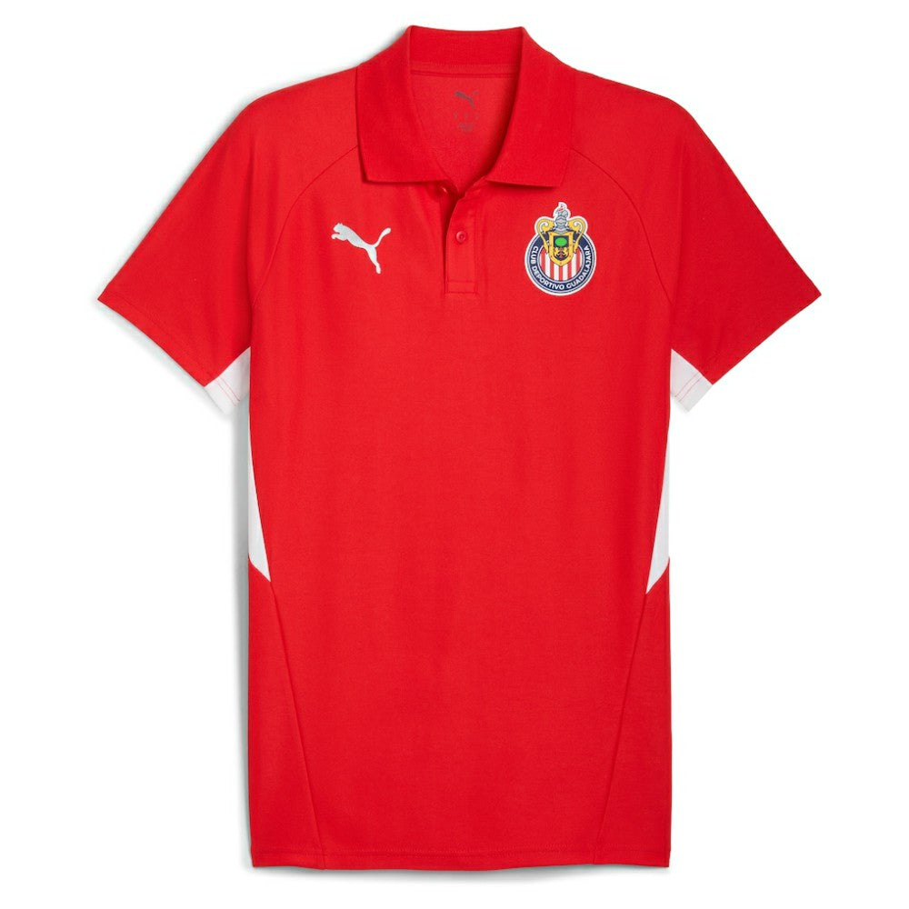 Chivas 25/26 Evostripe Polo - Red outlet
