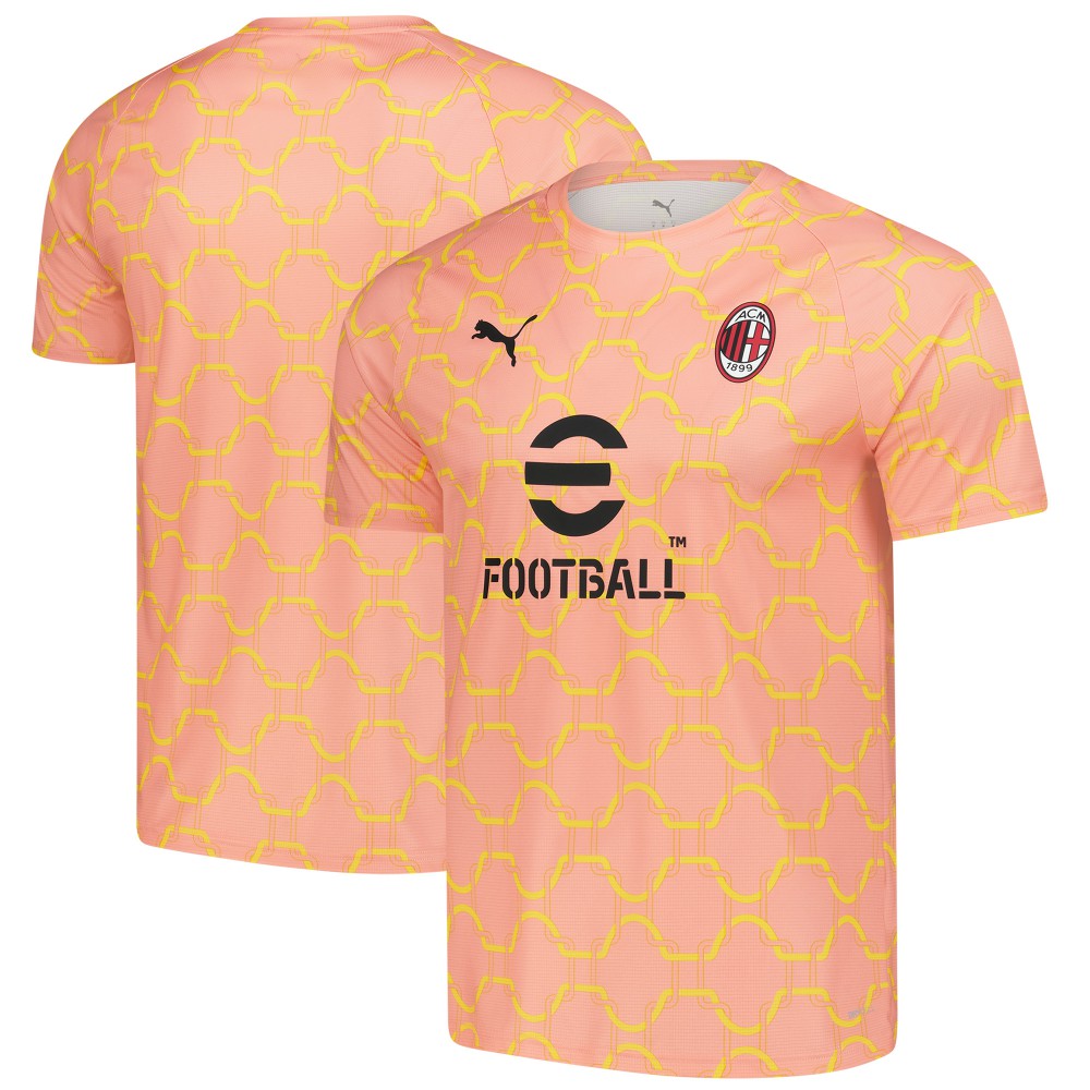 AC Milan 2025/26 Pre-Match dryCell Training Jersey - Light Orange outlet